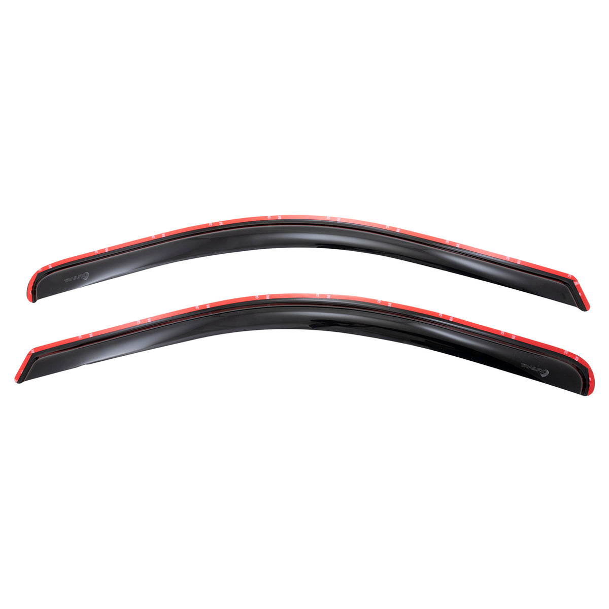 TrailFX Side Window Deflector For Chevrolet, GMC Trucks - Low Profile, In-Channel, Set of 2 (2446IC)