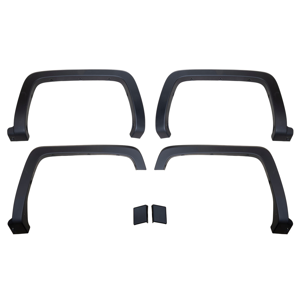 TrailFX Fender Flare For Chevrolet Trucks - Black Smooth Paintable Finish, Extended Tire Coverage, With (TFC3002OE)