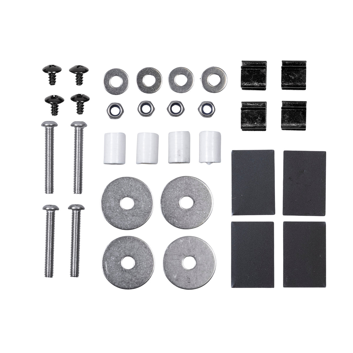 TrailFX Fender Flare Hardware Kit For Ford F-250 Super Duty, Ford F-350 Super Duty - Four 25mm x 38mm Blk Foam Tabs/Four 13mm Outer Dia x 19mm (TFHKF05)