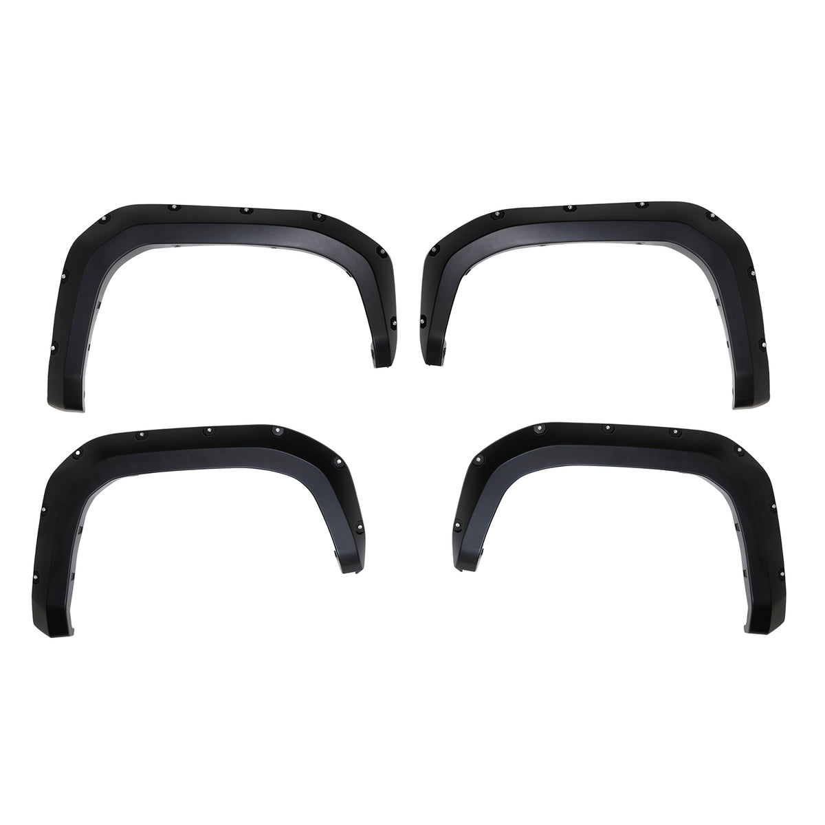 TrailFX Fender Flare For Toyota Tacoma - Black Smooth Paintable Finish, Injected Polypropylene, 5.7 (TFT3005S)