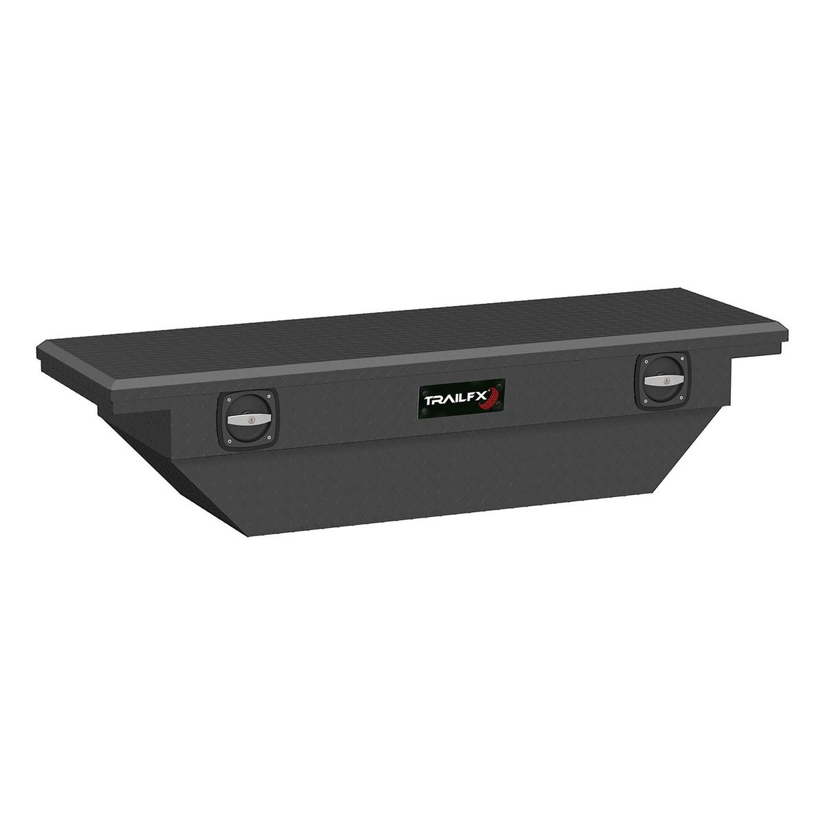TrailFX Truck Tool Box - Single Lid, Diamond Tread, 63 Inch Length x 19-1/4 inch (120633C)