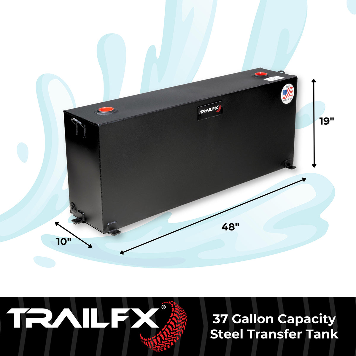 TrailFX Liquid Transfer Tank - Not DOT Approved For Transport Of Flammable Liquids (21040SB)