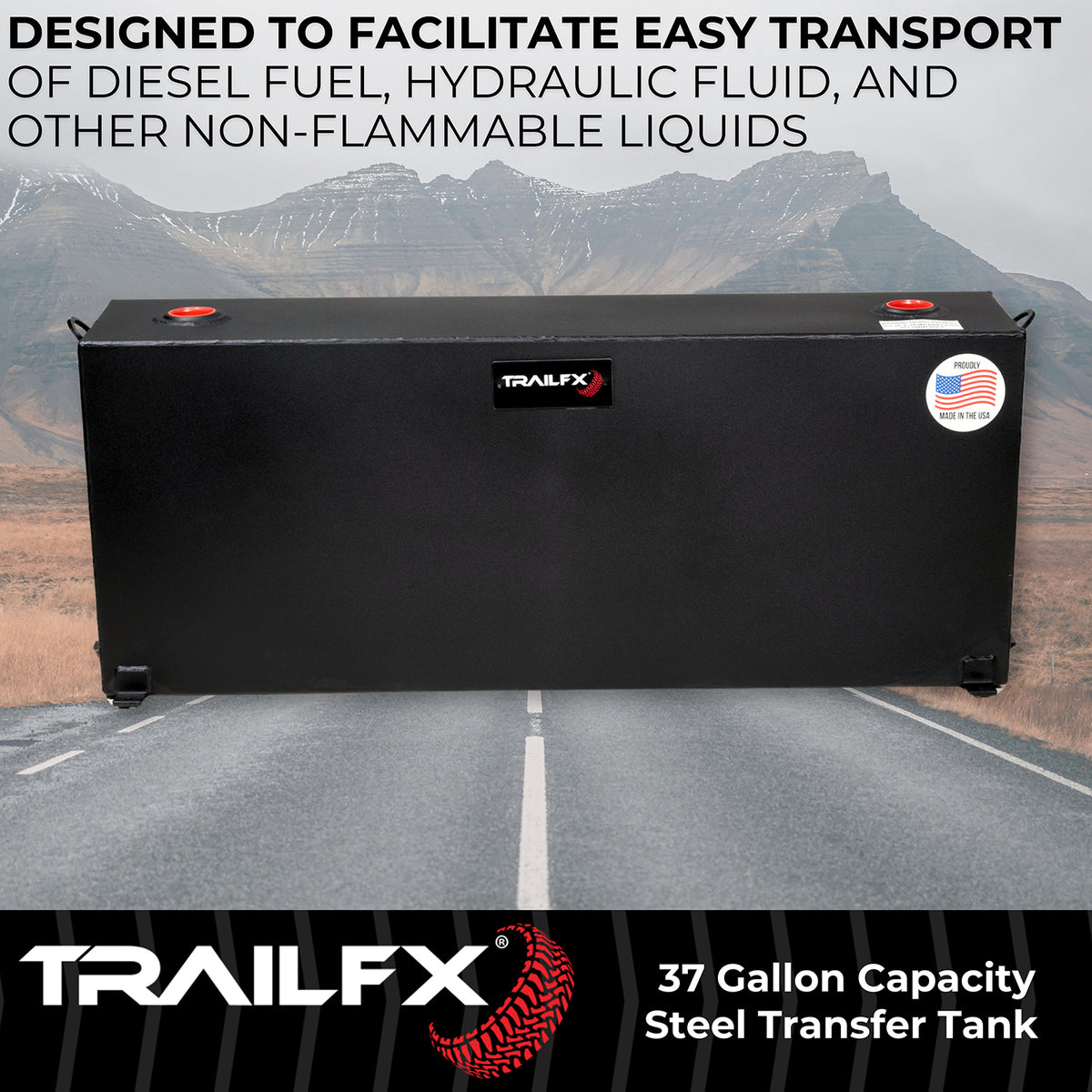 TrailFX Liquid Transfer Tank - Not DOT Approved For Transport Of Flammable Liquids (21040SB)