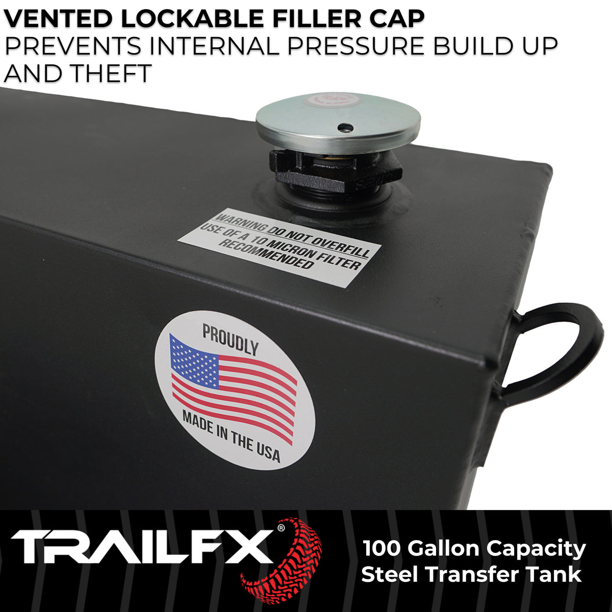 TrailFX Liquid Transfer Tank - Not DOT Approved For Transport Of Flammable Liquids (21110SB)