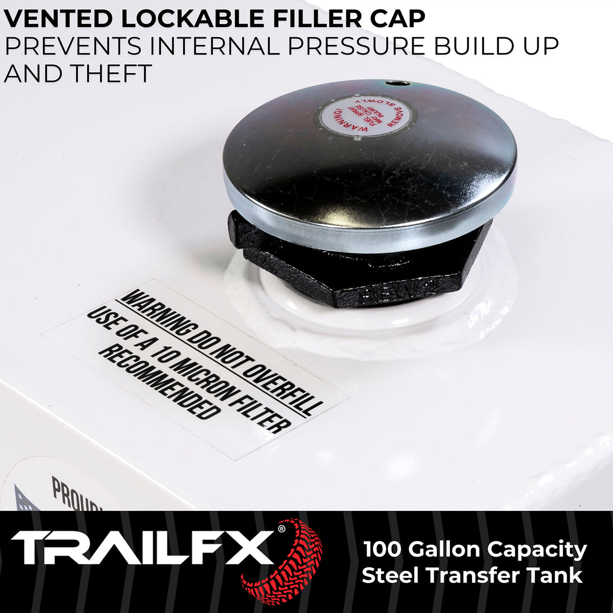 TrailFX Liquid Transfer Tank - Not DOT Approved For Transport Of Flammable Liquids (21110SW)