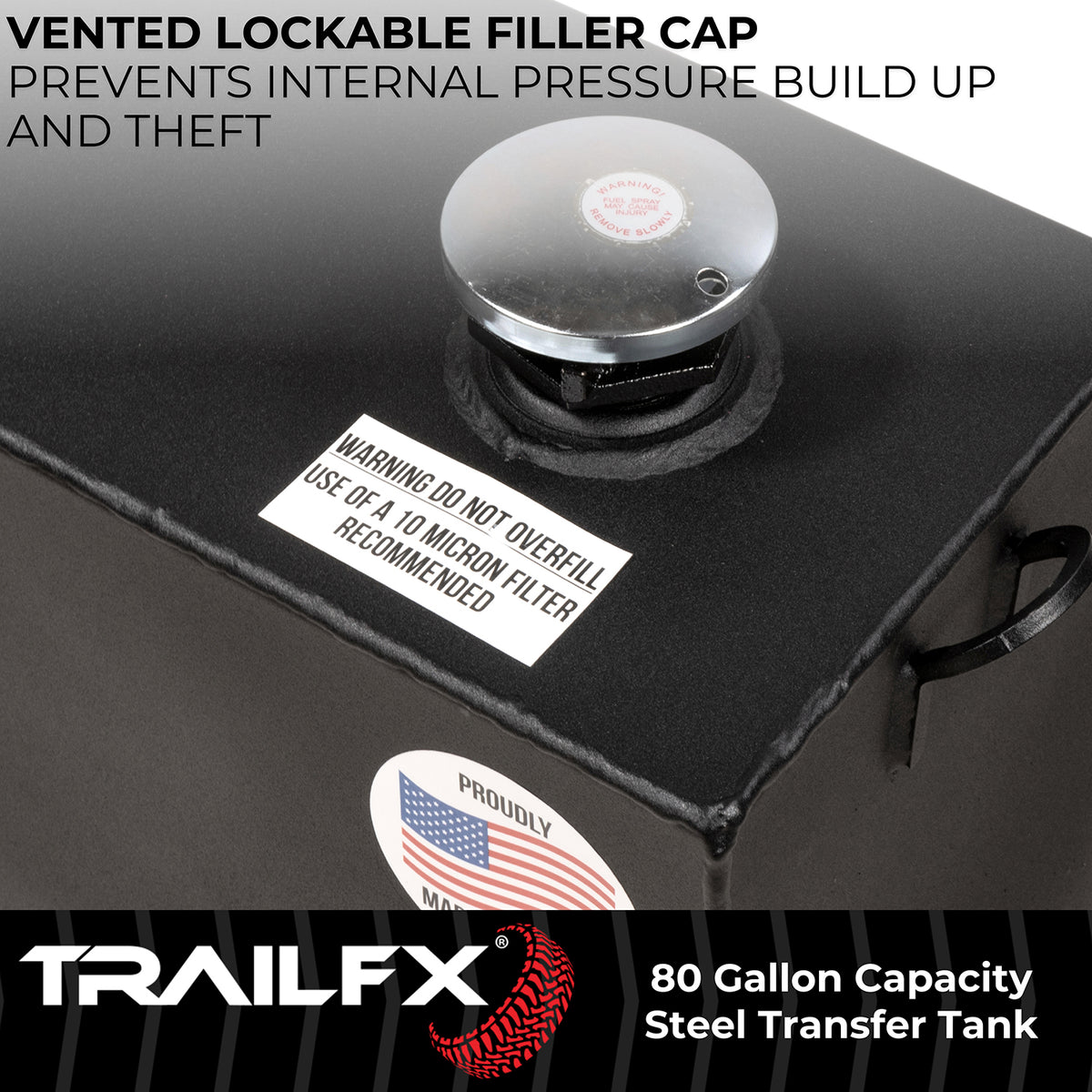 TrailFX Liquid Transfer Tank - Not DOT Approved For Transport Of Flammable Liquids (21180SB)