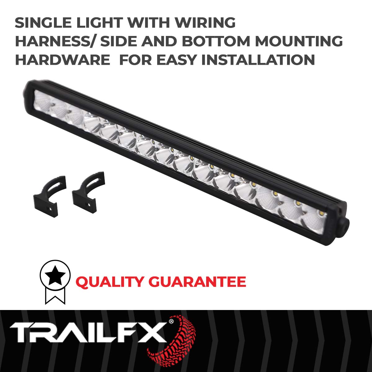 TrailFX Light Bar - 8 Degree Spot/ 90 Degree Flood Beam Combination, 9000 (20SRSCM)
