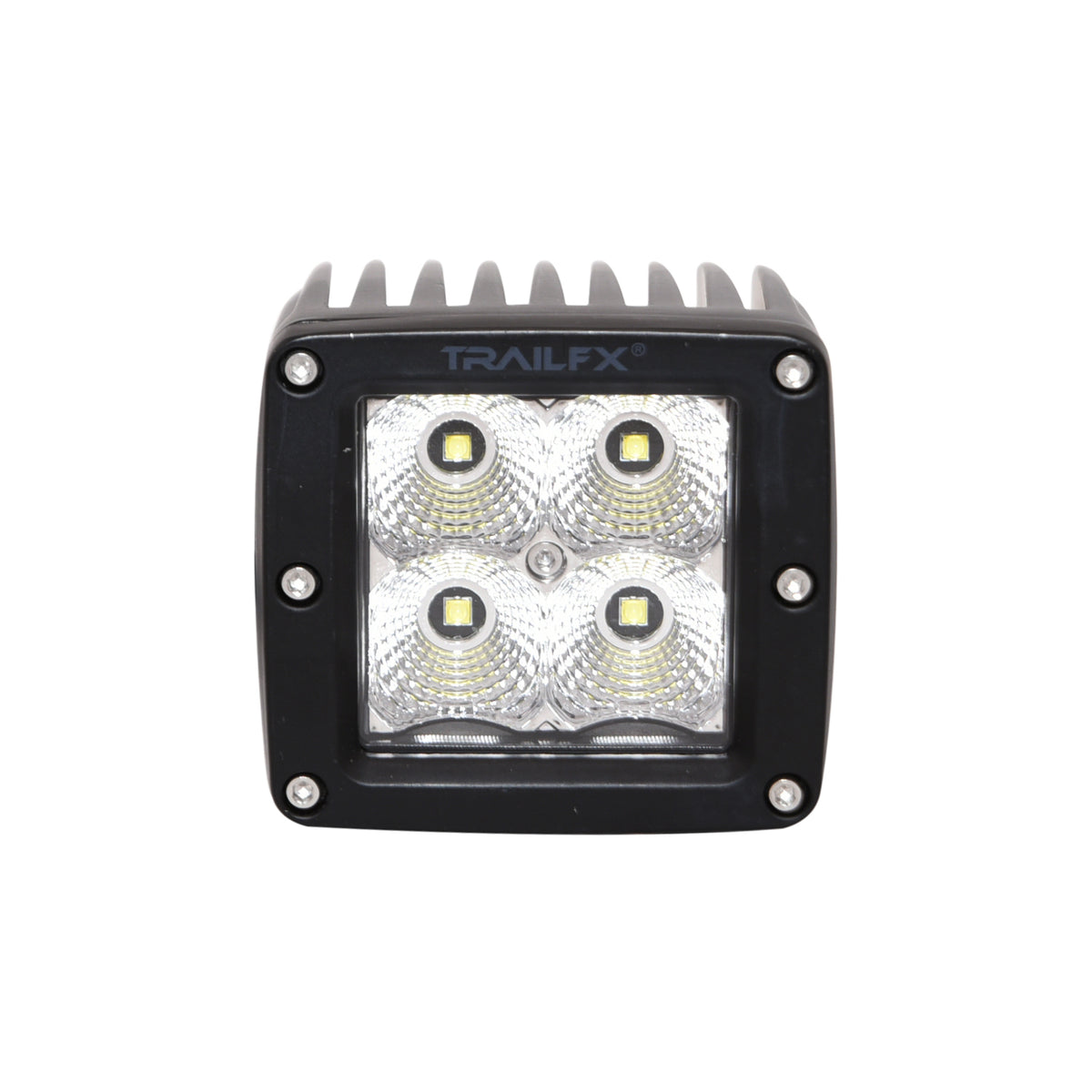 TrailFX Driving Light - 90 Degree Flood Beam, 1920 Raw Lumens/ 1200 Effective (2X2CF)