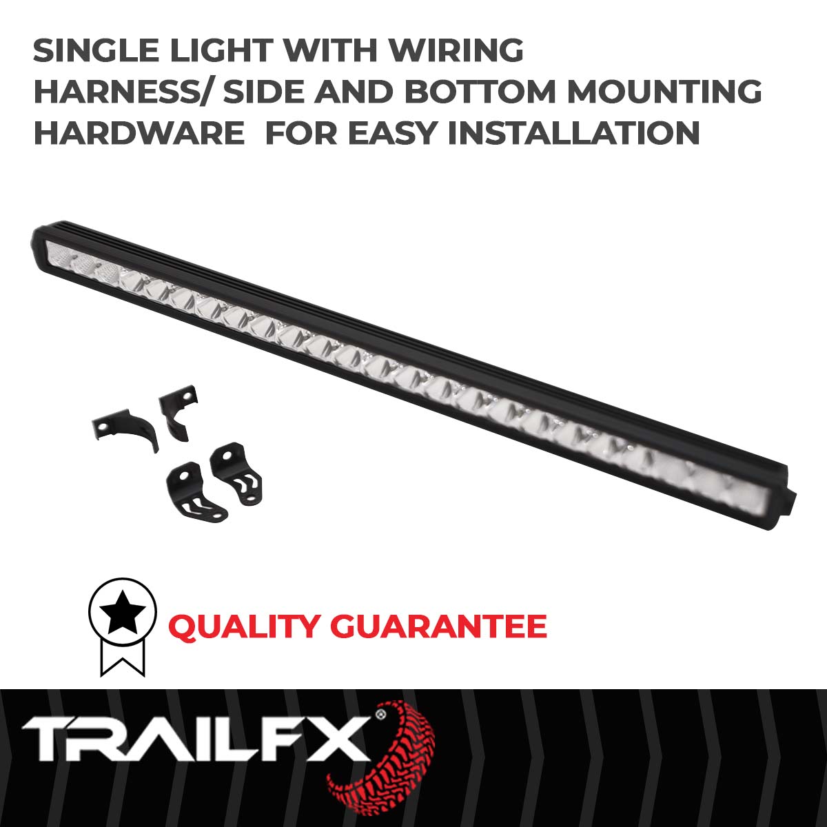TrailFX Light Bar - 8 Degree Spot/ 90 Degree Flood Beam Combination, 14400 (30SRSCM)