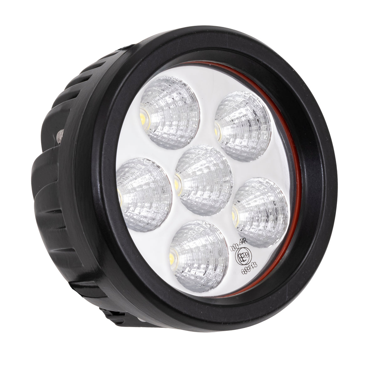 TrailFX Work Light - Pedestal Mount, 18 Watts, 60 Degree Flood Beam, 1440 Raw/ (3RNDF1)