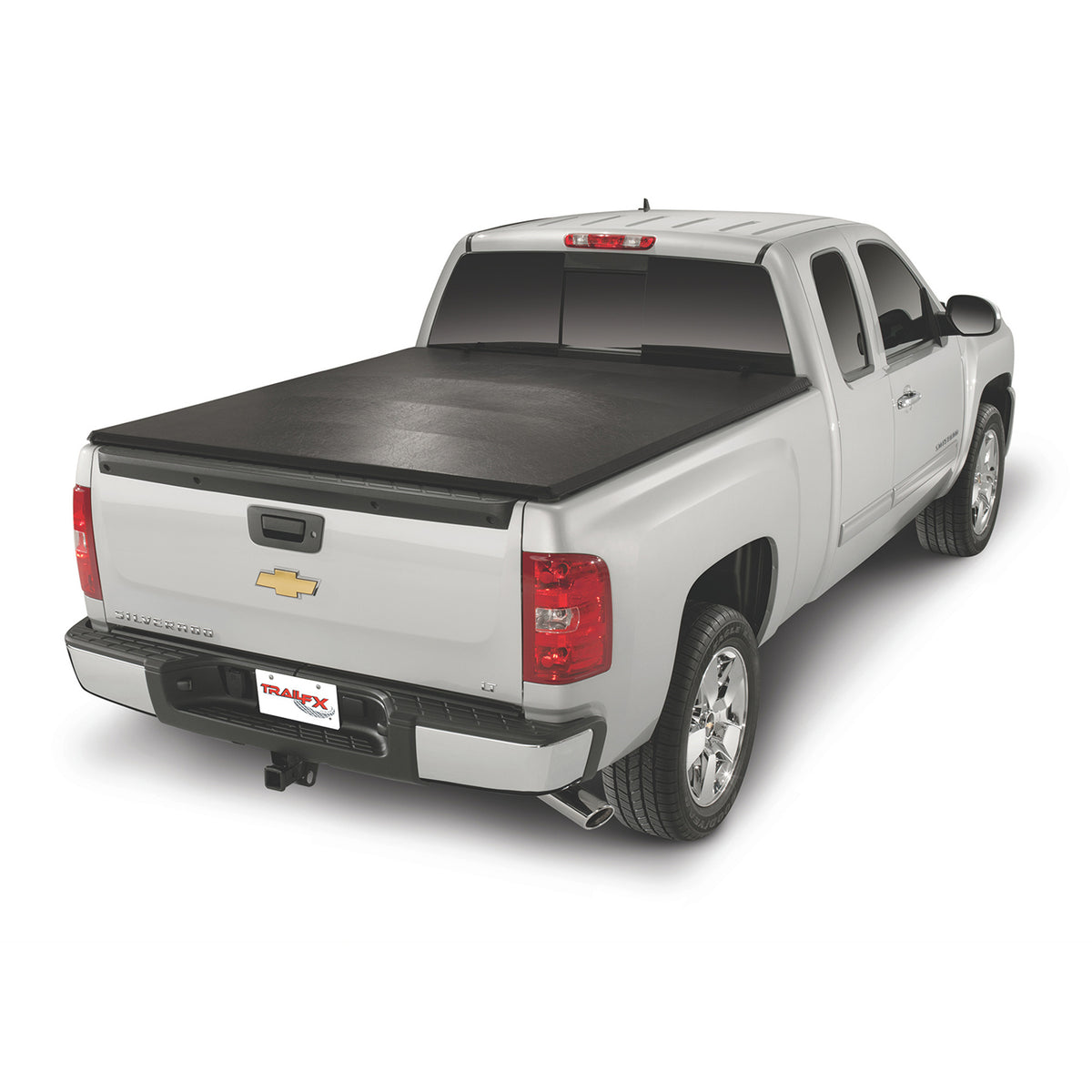 TrailFX Tonneau Cover For Nissan Frontier - 3 Folds/ 3 Panels, Lockable Using Tailgate Handle Lock (TFX4009)