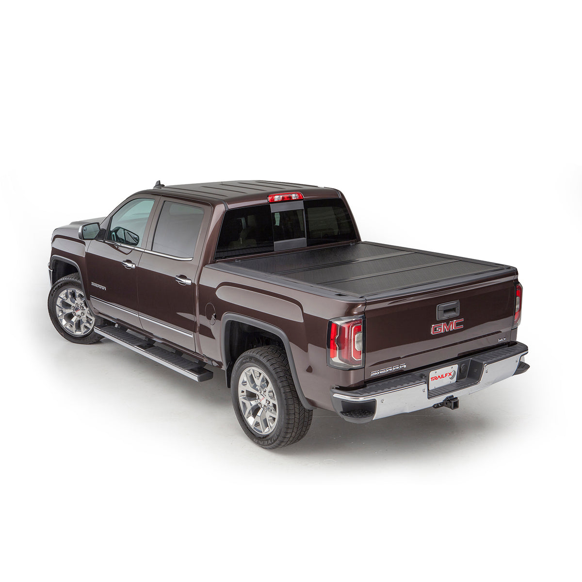 TrailFX Tonneau Cover For Nissan Frontier - Low Profile, 2 Riding Positions, Lockable Using Tailgate (TFX4523)