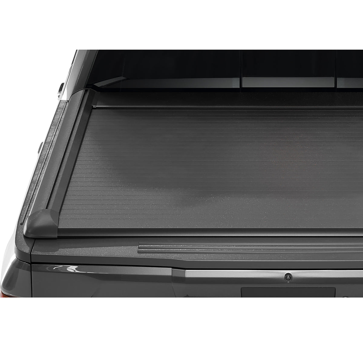 TrailFX Tonneau Cover For Chevrolet Silverado 1500, GMC Sierra 1500 - Manual Retractable, Key Lockable, Black Matte Powder (TFX6001)