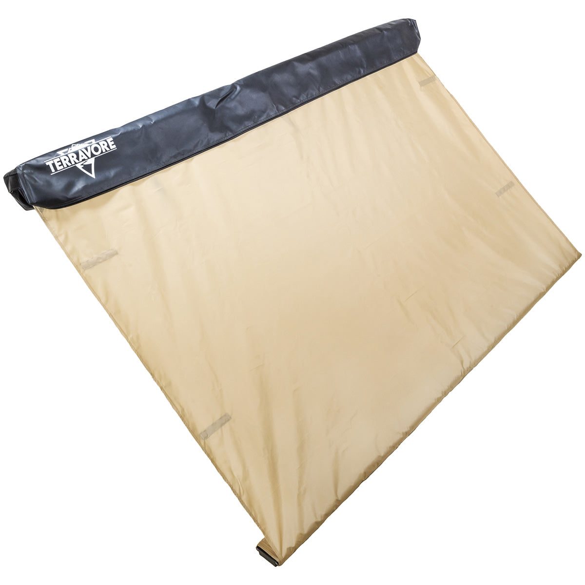 TrailFX Portable Awning - Manual, 8 Foot Length x 8 Foot Extension, With Aluminum (AWN003)