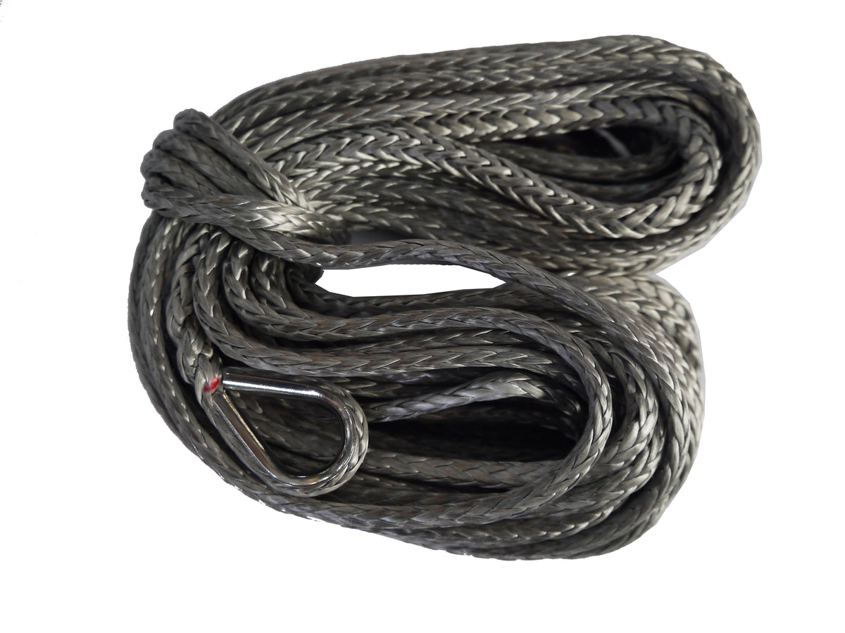 TrailFX Winch Cable - 12000 Pound Capacity Synthetic Rope For Trail FX Reflex (WRA05)