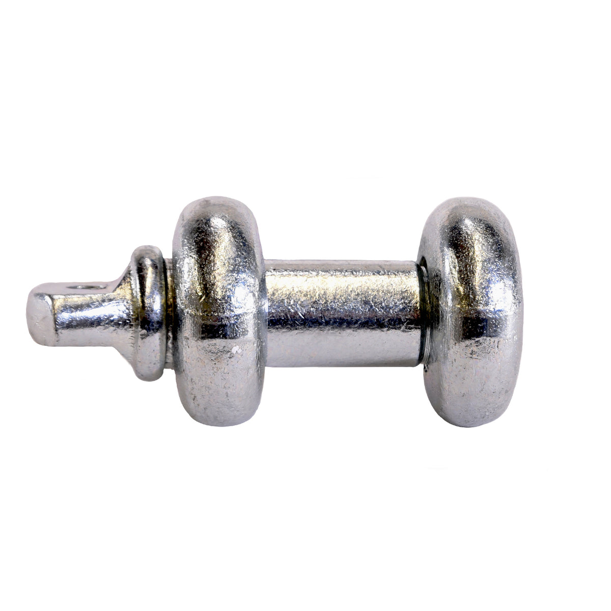 TrailFX Bumper D-Ring - 9,500 Pound Weight Rating, Silver, Steel, Single (WA044)