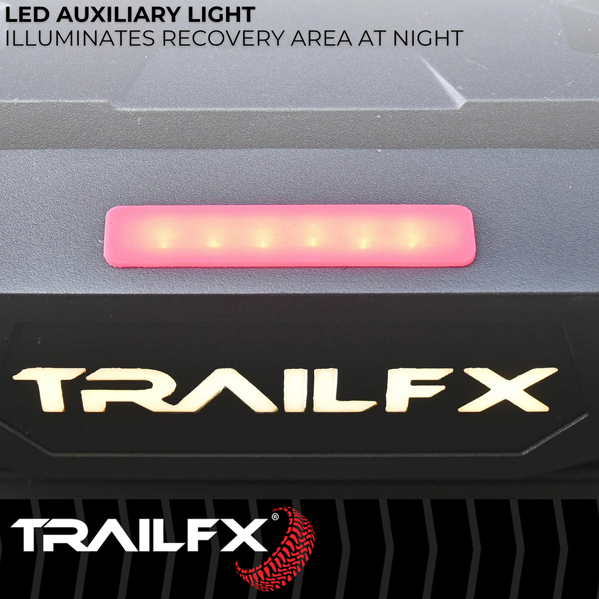 TrailFX Winch - 12 Volt Electric, 9500 Pound Line Pull Capacity, 94 Foot (WR295B)