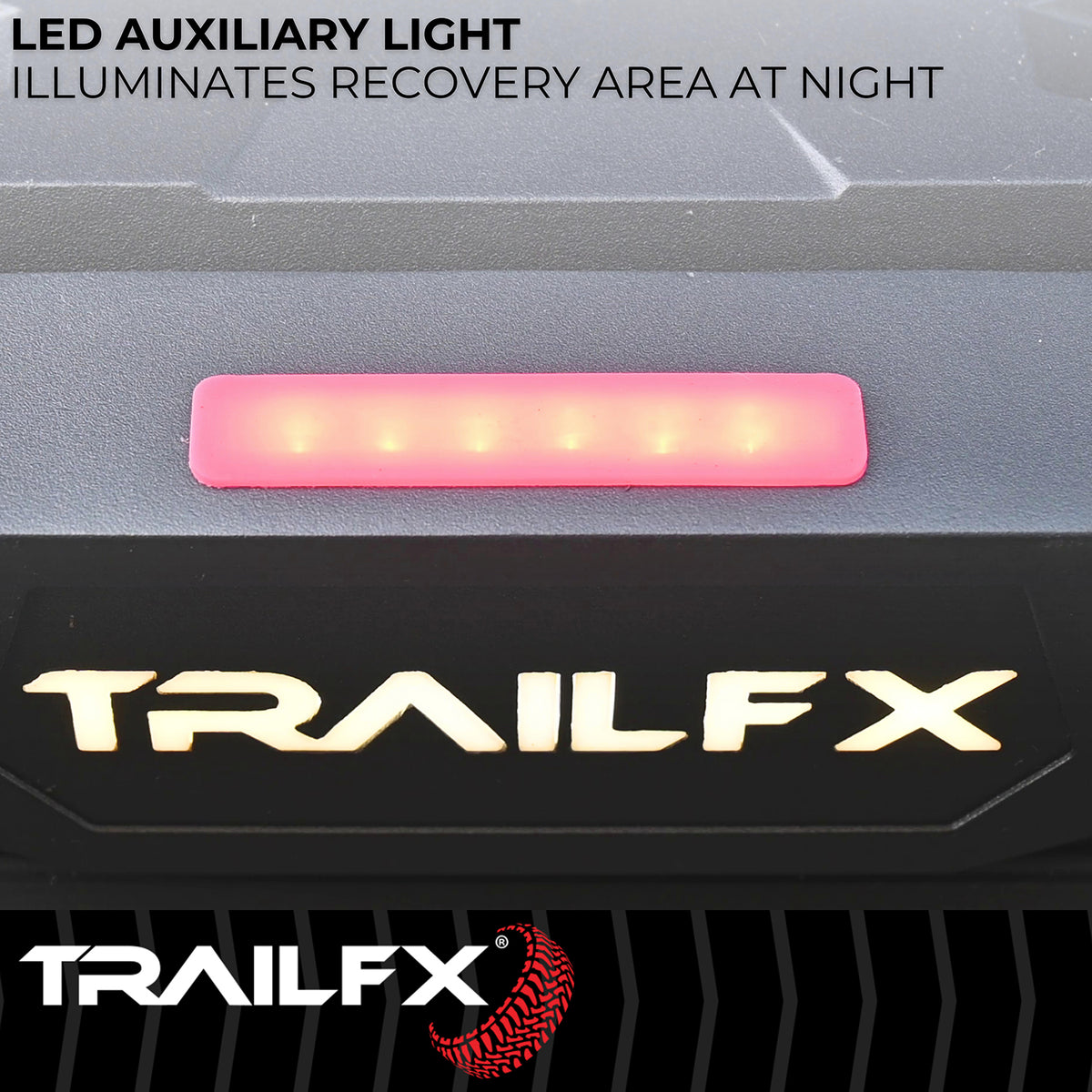 TrailFX Winch - 12 Volt Electric, 9500 Pound Line Pull Capacity, 94 Foot (WRS295B)