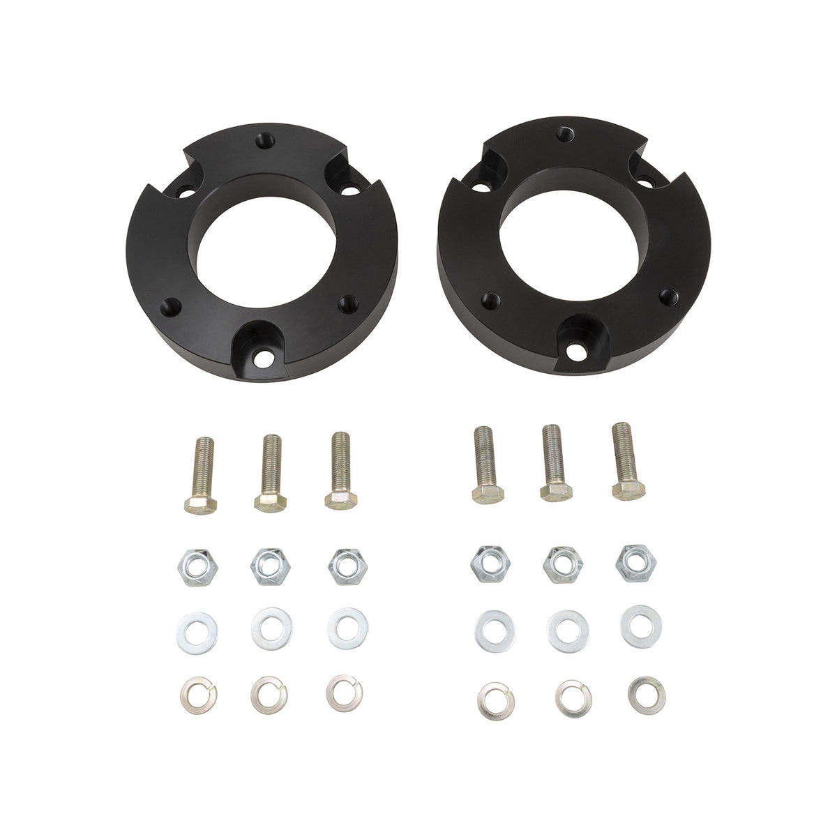 TrailFX Suspension Leveling Kit For Ford F-150 - Strut Assembly Spacers, With Spacers/ Installation Hardware (F20LL3)