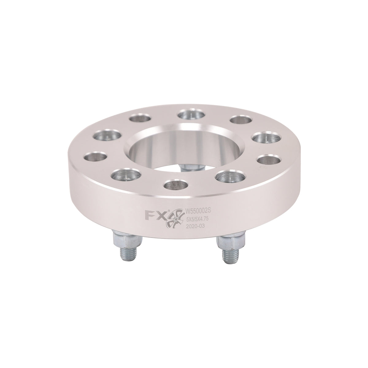 TrailFX Wheel Adapter - 5 x 127 Millimeter/ 5 x 5.00 Inch Axle Bolt Circle 5 x (W550002S)