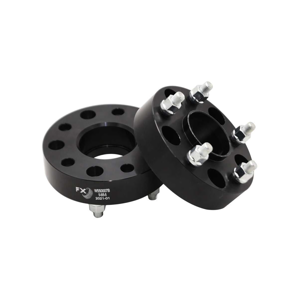 TrailFX Wheel Spacer For Jeep Trucks - FX Wheel Spacer, 5 x 127 Millimeter / 5 x 5.00 Inch Bolt (W550007B)