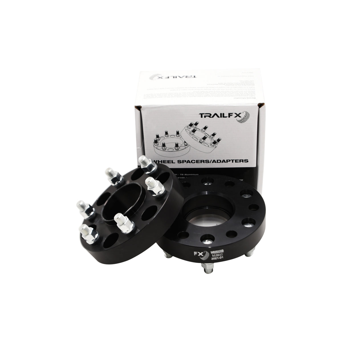 TrailFX Wheel Spacer For Chevrolet, GMC Trucks - FX Wheel Spacer, 6 x 139.7 Millimeter / 6 x 5.50 Inch Bolt (W655005B)