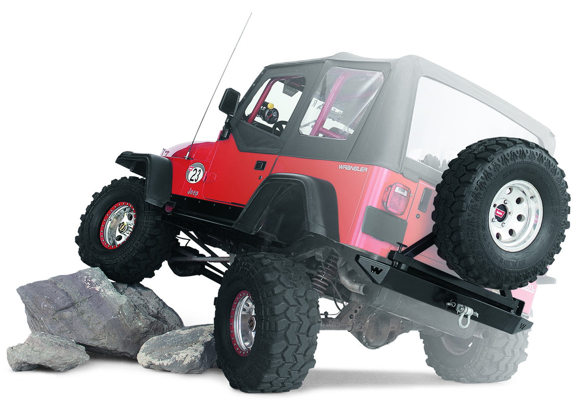 WARN Tire Carrier for 1976-1986 Jeep CJ