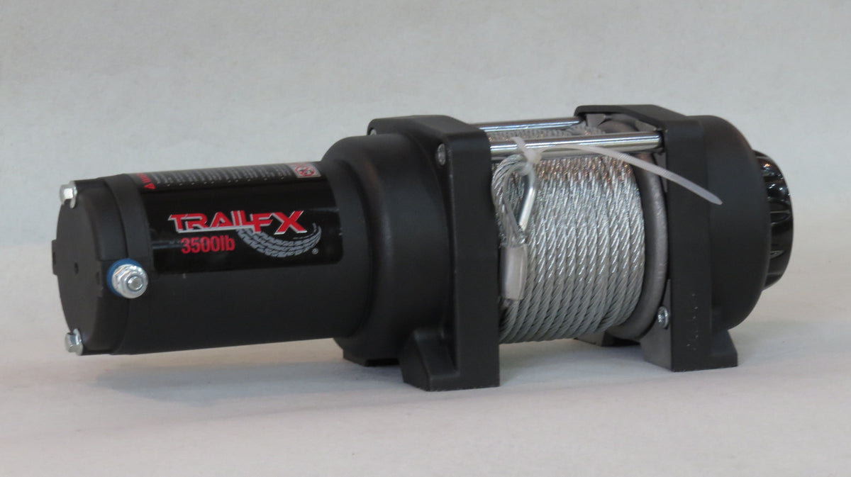 TrailFX Winch - ATV/UTV Mounted Recovery WIn 250 Amp Electric 3500 Pound (W35B)