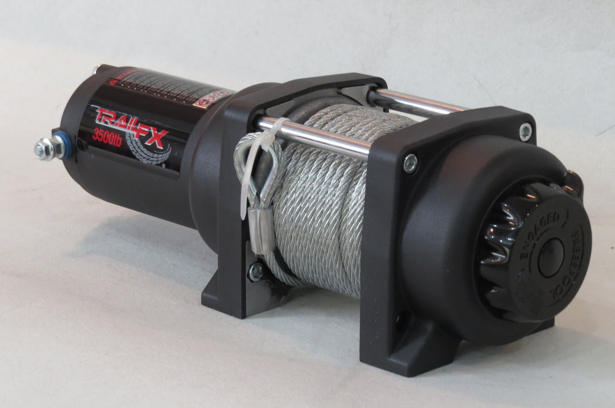 TrailFX Winch - ATV/UTV Mounted Recovery WIn 250 Amp Electric 3500 Pound (W35B)
