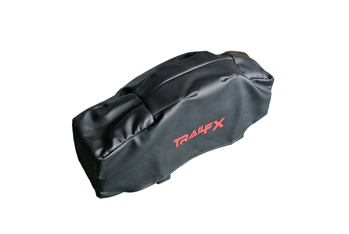 TrailFX Winch Cover - For Trail FX Winches W08B/ W10B/ W12B Orange With Trail FX (WA016)