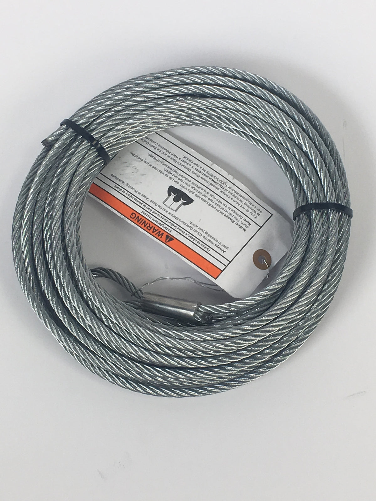 WARN Replacement Steel Winch Rope 50 ft x 1/4 in