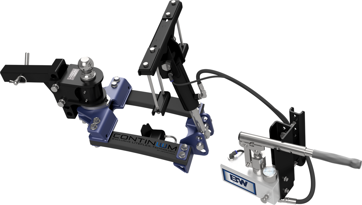 B&W Trailer Hitches WDHK4501 Weight Distribution Hitch Kit, 2" Shank for Underslung Trailer Couplers