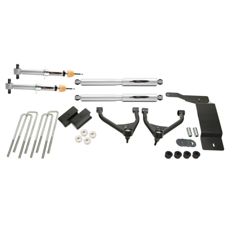 Belltech 07-16 Chevrolet Silverado / GMC Sierra 1500 4WD 4in Suspension Lift Kit w/ Shocks