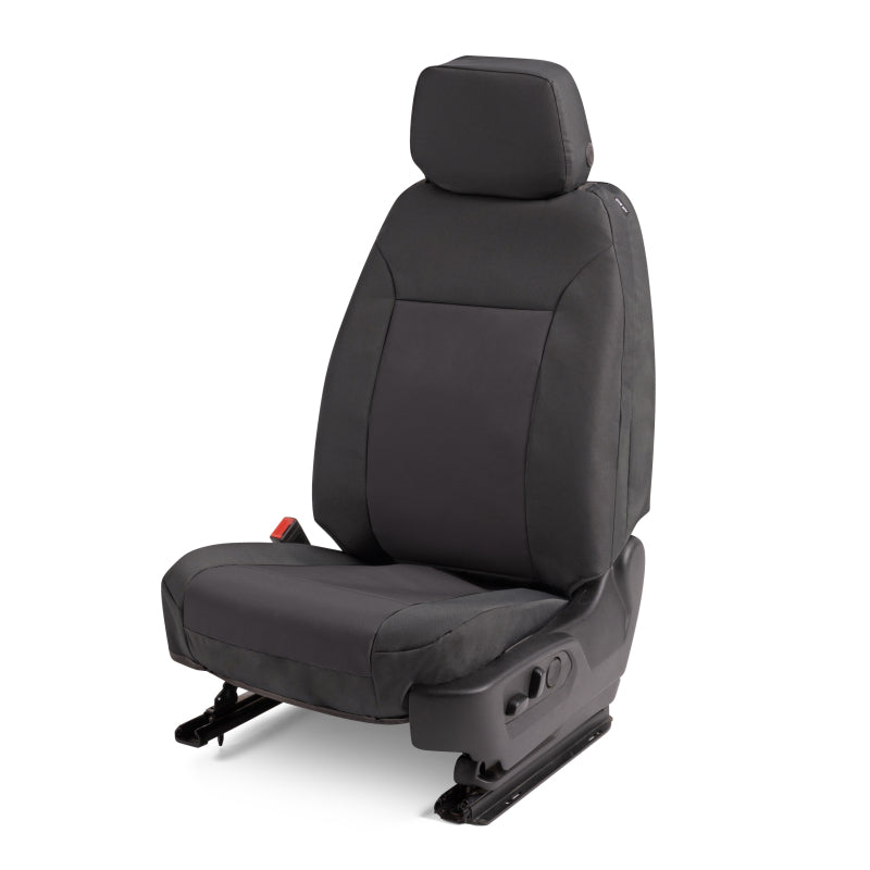 Covercraft 19-24 Dodge Ram 1500 Endura PrecisionFit Custom Front Row Seat Covers - Charcoal/Charcoal