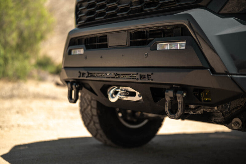 DV8 24-25 Toyota Tacoma Spec Series Front Winch Bumper - Micro-Texture Black