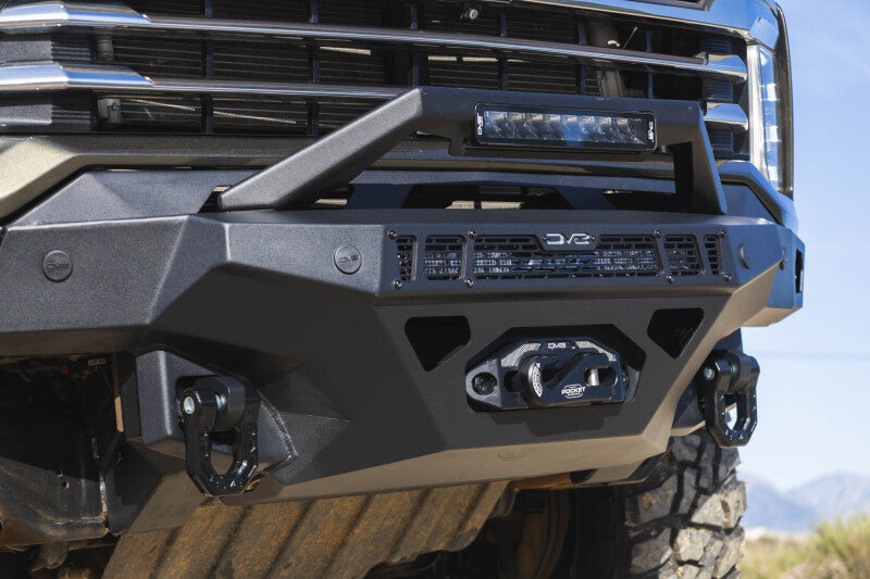 DV8 Offroad 20-23 Chevrolet Silverado 2500/3500 Spec Series Front Bumper w/ Winch