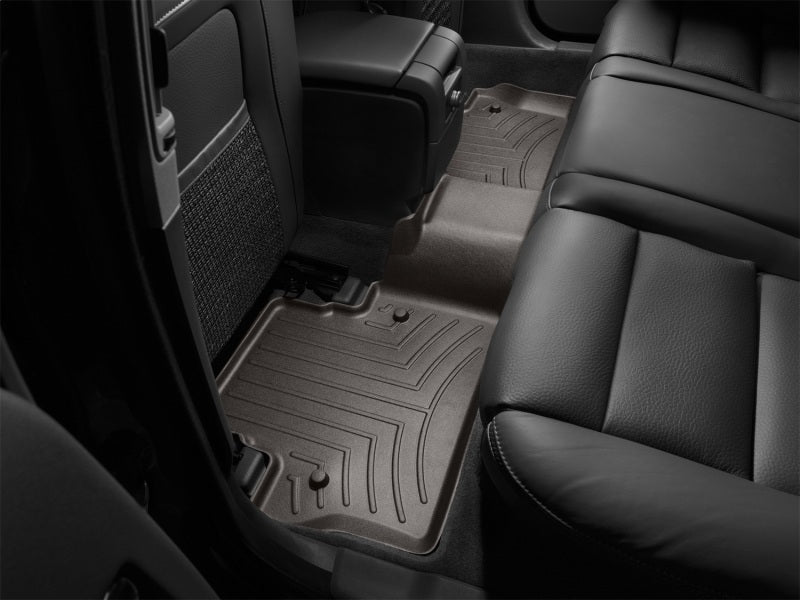 WeatherTech 2007-2014 Volvo S80 Rear FloorLiner - Cocoa