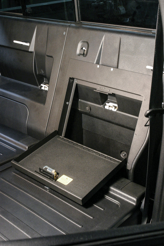 Tuffy 05-23 Toyota Tacoma Behind Seat Cubby Cover W/ Combo Lock