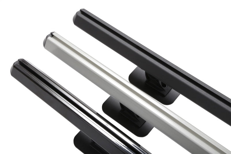 Dee Zee 04-23 Ford F-150/Super Duty Hex Series Side Rails - Gloss Black 8Ft Bed