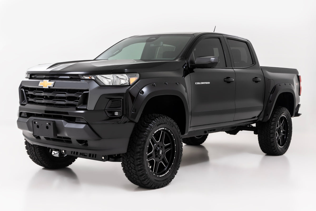 Rough Country Pocket Fender Flares | G42 White Sands | Chevy Colorado 2WD/4WD (2023-2026)