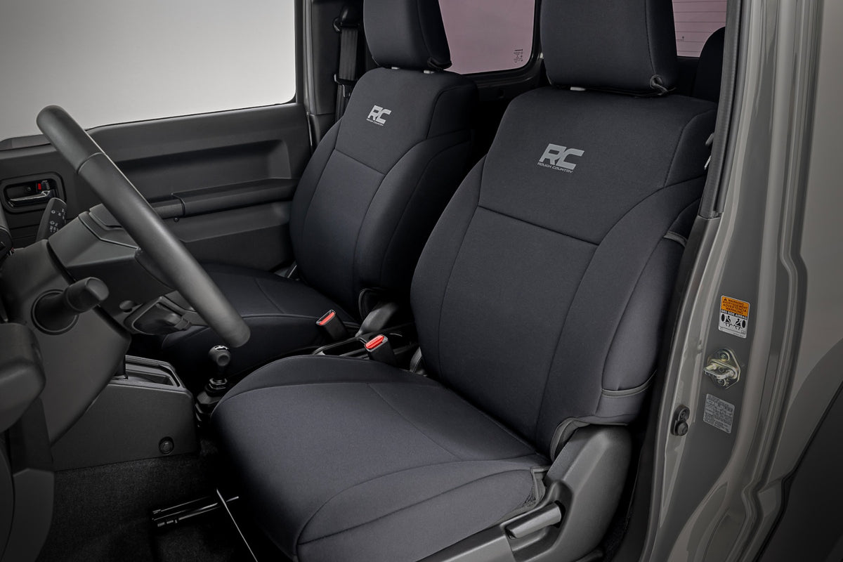Rough Country Seat Covers | Front & Rear | Suzuki Jimny (2-Door) (2018-2025)