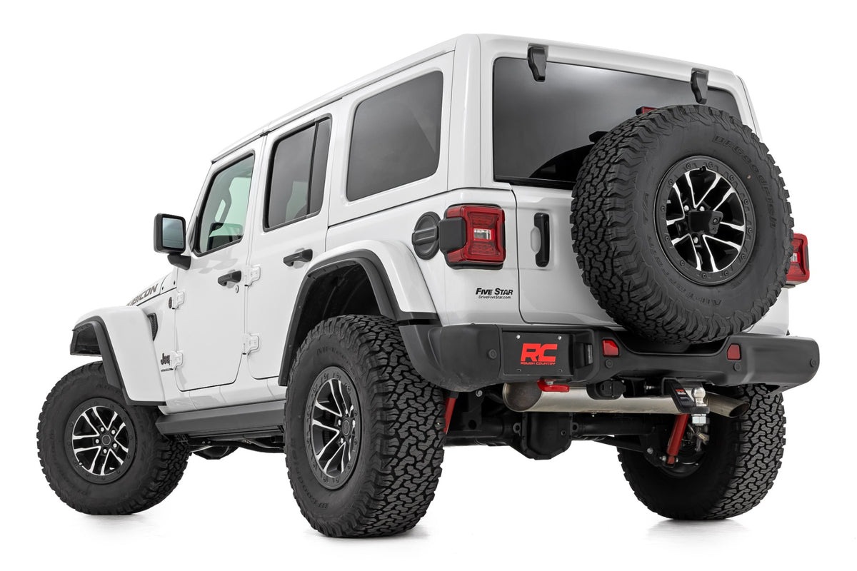 Rough Country Power Running Boards | 4 Door | Jeep Wrangler JL (2018-2026)