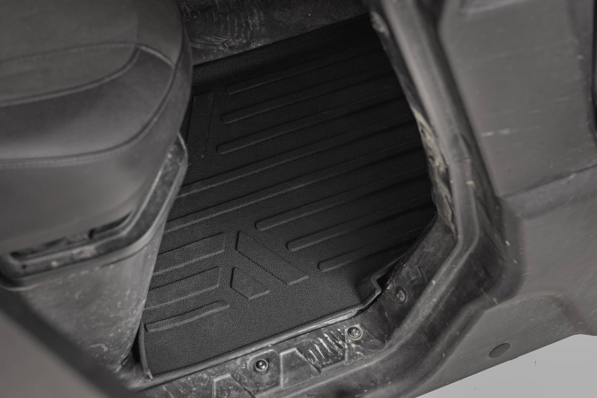 Rough Country Floor Mats | Front & Rear | Can-Am Defender HD5/HD7/HD8/HD9/HD10