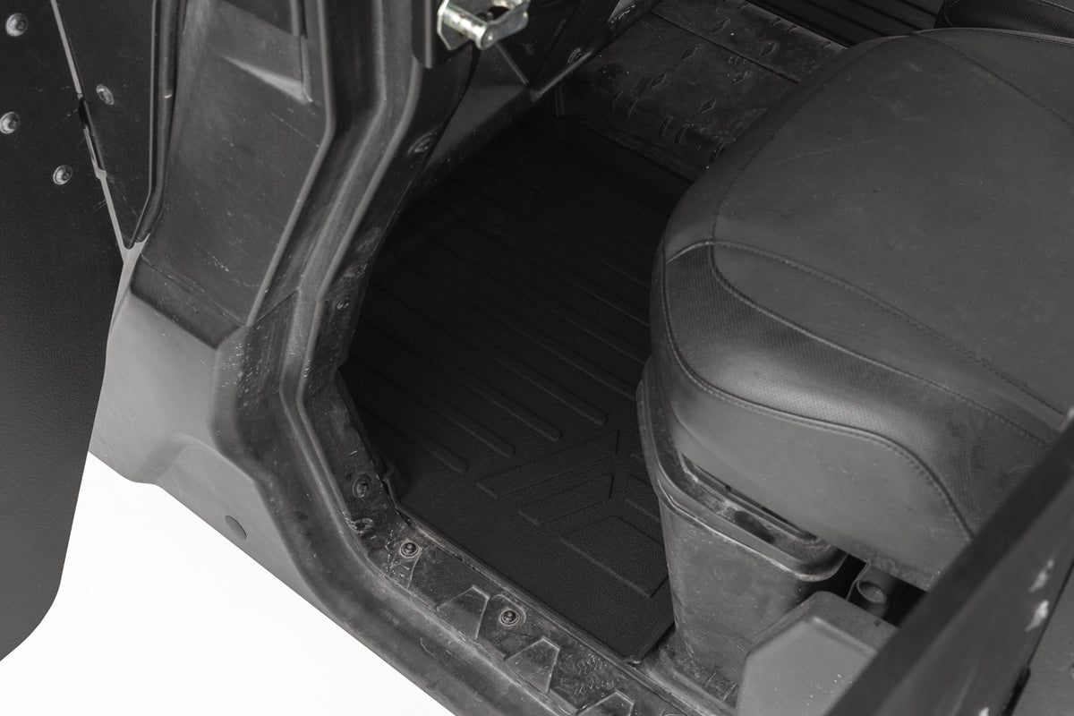 Rough Country Floor Mats | Front & Rear | Can-Am Defender HD5/HD7/HD8/HD9/HD10