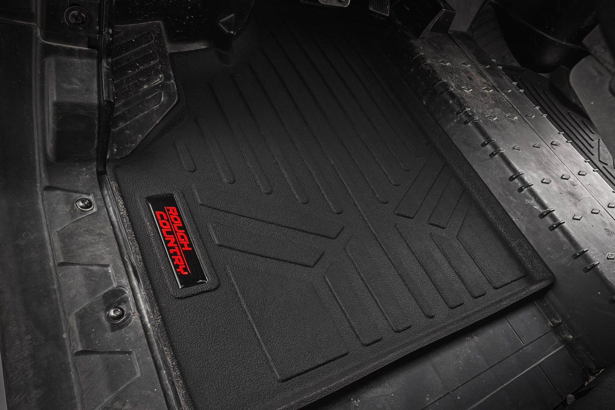 Rough Country Floor Mats | Front | Can-Am Defender HD5/HD7/HD8/HD9/HD10