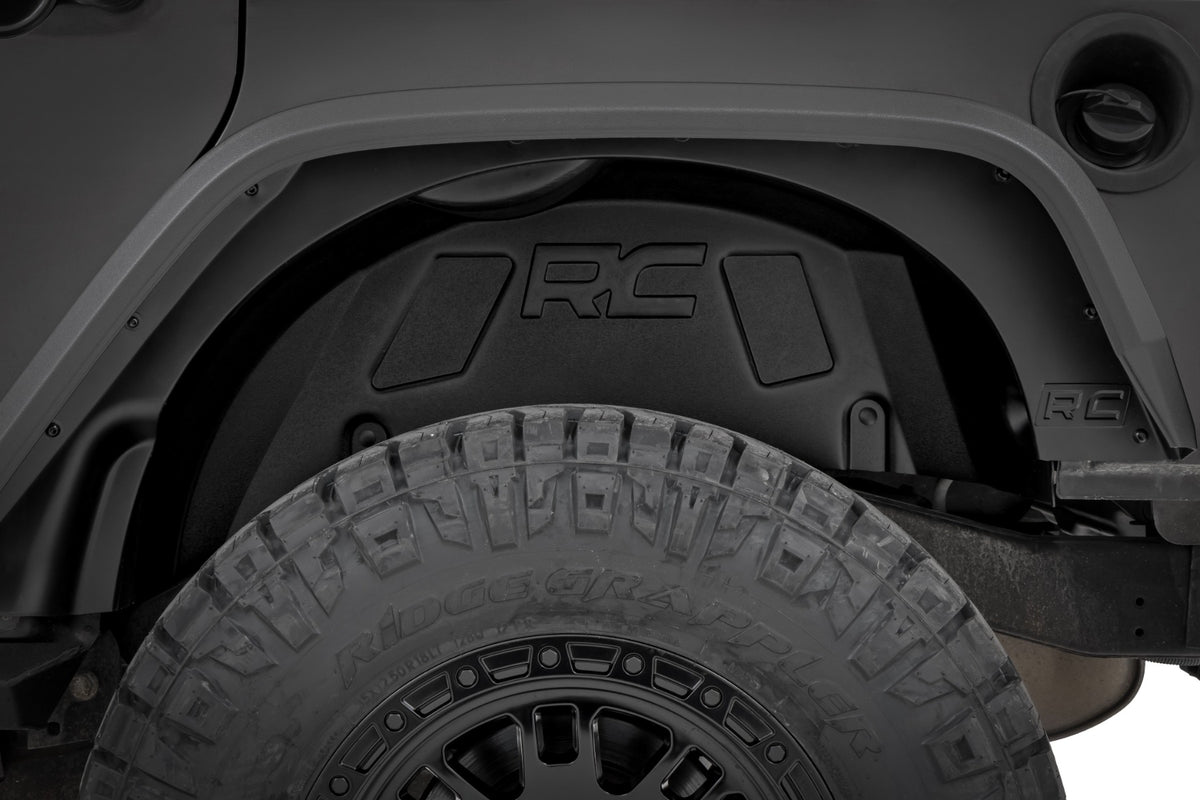 Rough Country Wheel Well Liners | Front & Rear | Jeep Wrangler Unlimited 2WD/4WD (2007-2018)