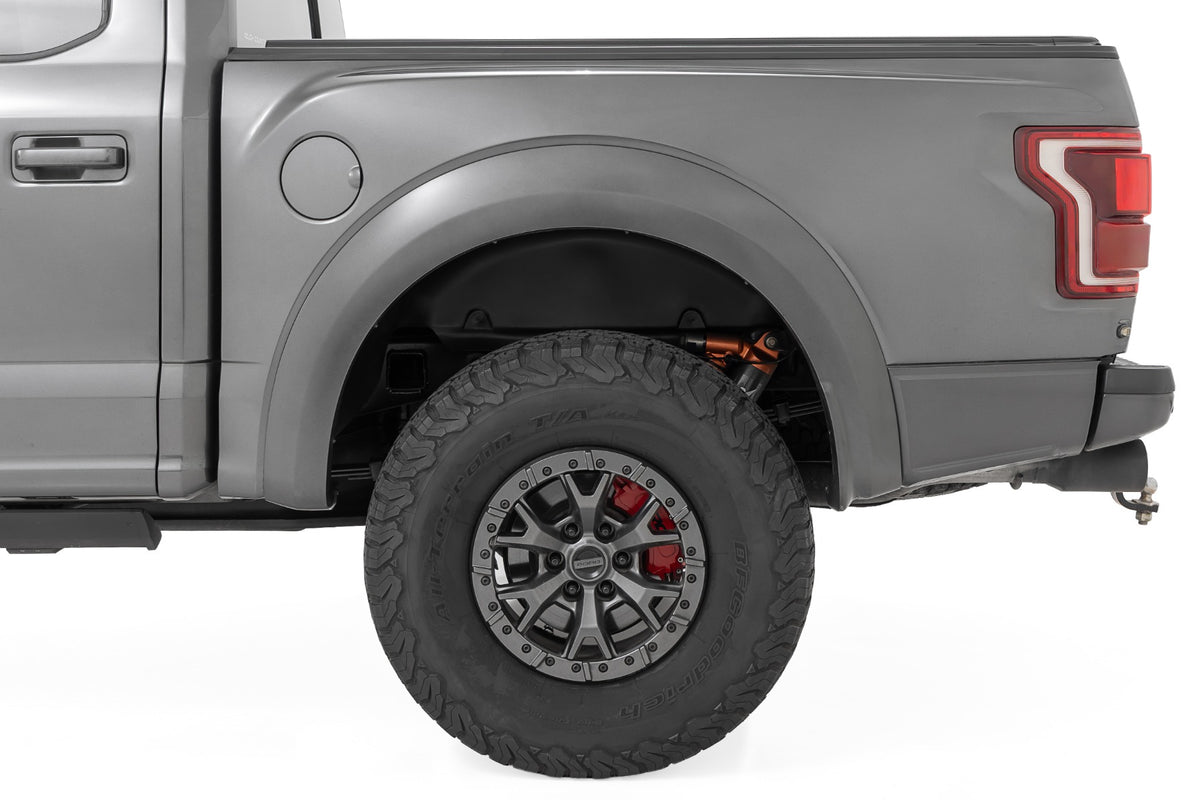 Rough Country Rear Wheel Well Liners | Ford F-150 Raptor 4WD (2017-2020)