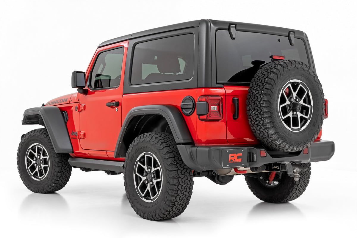 Rough Country Power Running Boards | HT-Series | 2 Door | Jeep Wrangler JL (2018-2026)