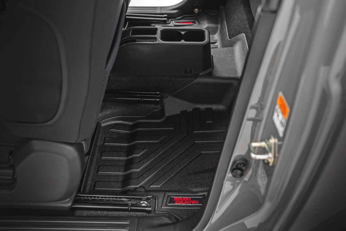 Rough Country Sure-Fit Floor Mats | Front & Rear | Suzuki Jimny 3-Door (2018-2026)