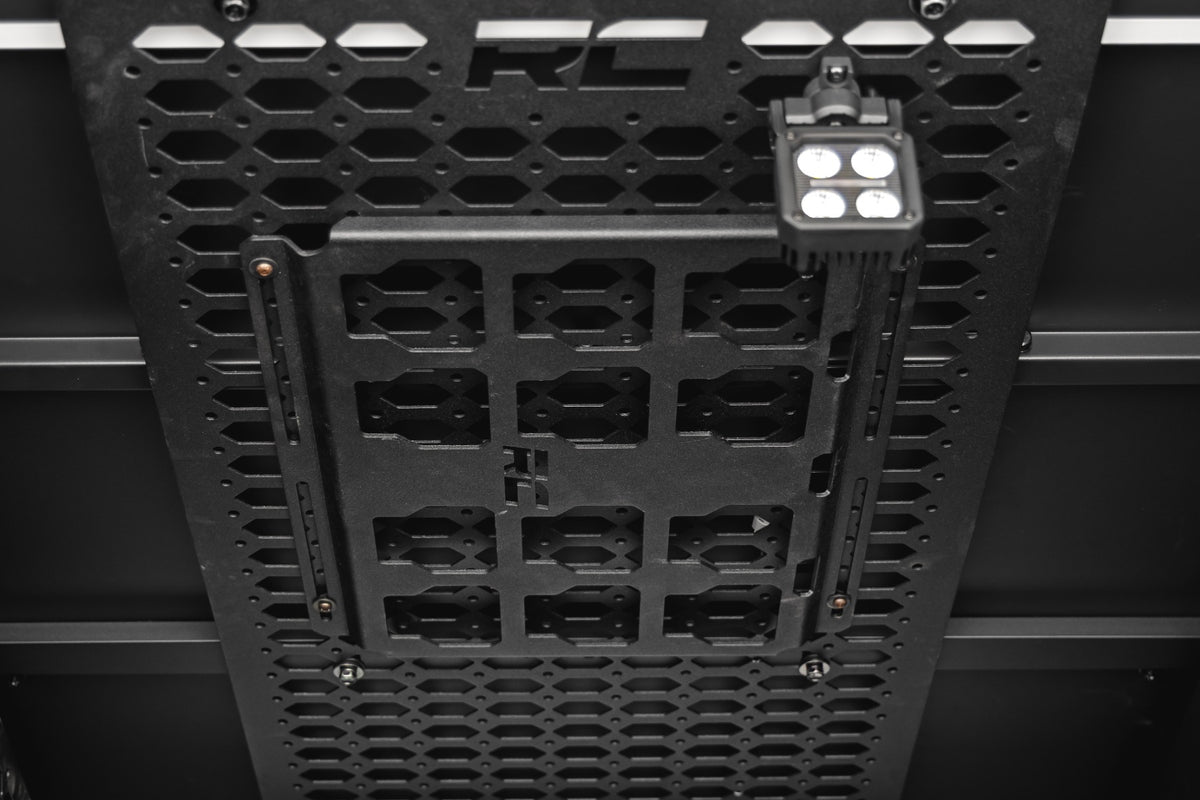 Rough Country Molle Packout Bracket | 3 Row 4 Column Mount | Universal